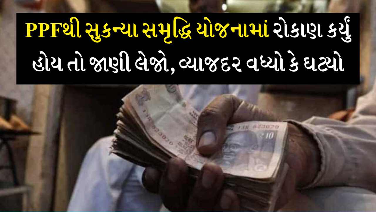 PPFથી સુકન્યા સમૃદ્ધિ યોજના સુધી, સ્મોલ સેવિંગ સ્કીમ્સના વ્યાજ દર પર સરકારે લીધો નિર્ણય