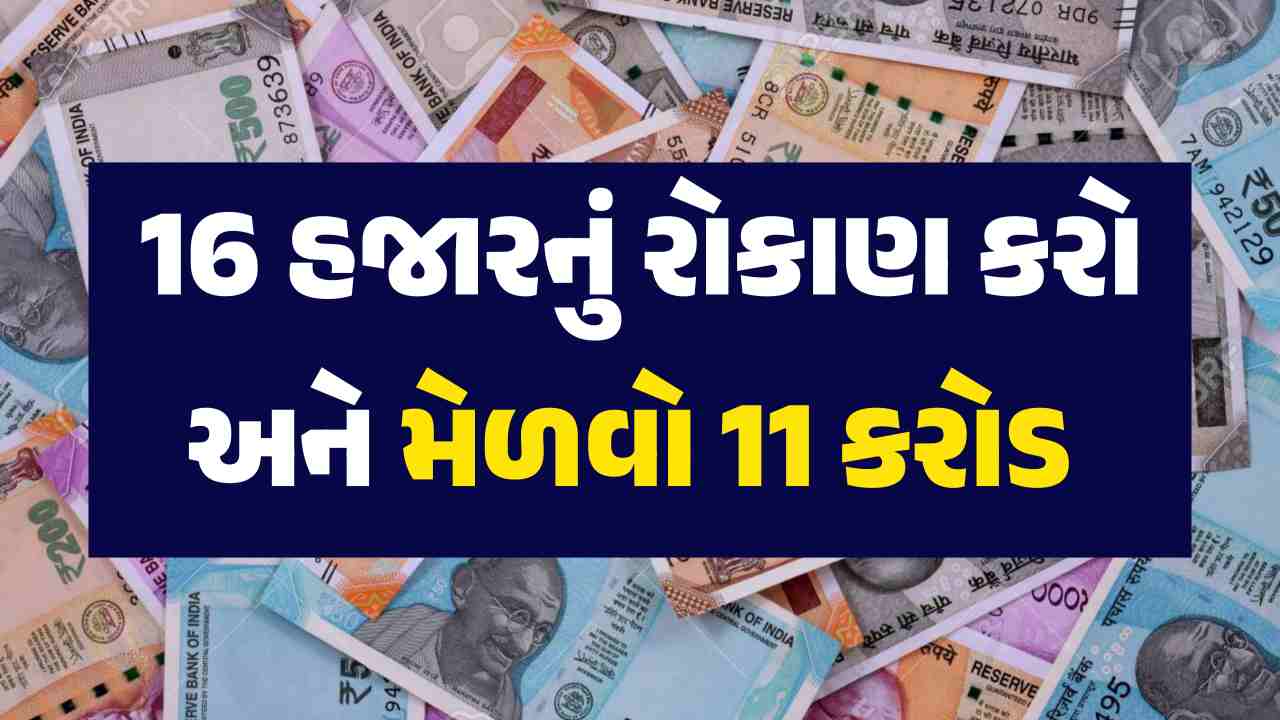 દર મહિને 16 હજારનું રોકાણ અને 11 કરોડ ખાતામાં, જાણો કેટલા વર્ષ રોકાણ કરવું પડશે?