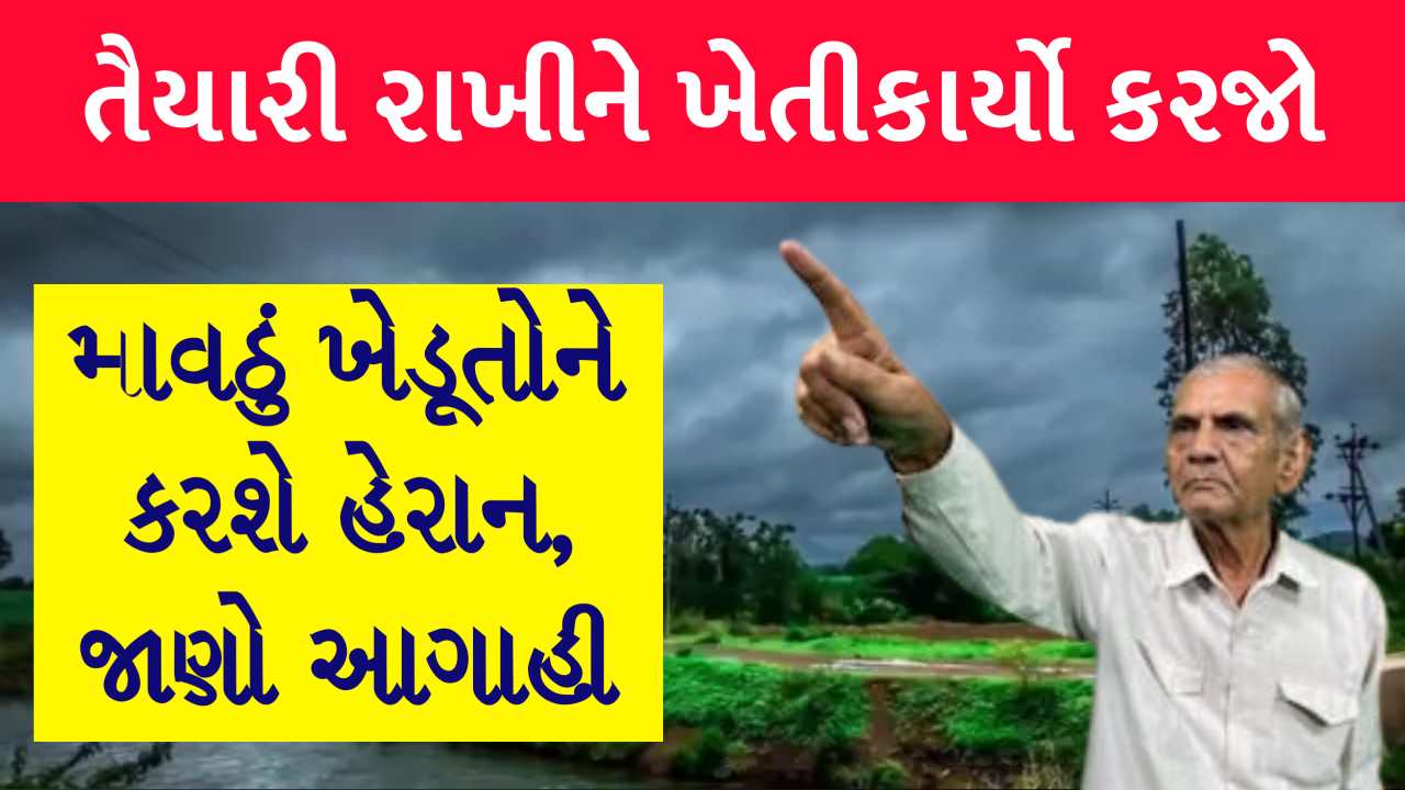 તૈયારી રાખીને ખેતીકાર્યો કરજો, ભર શિયાળે અંબાલાલ પટેલની માવઠાની આગાહી