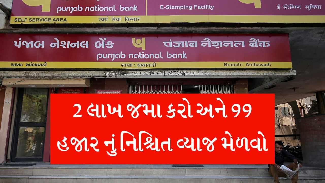 PNBમાં ₹2,00,000 જમા કરો અને ₹99,732 નું નિશ્ચિત વ્યાજ મેળવો—ગેરંટી સાથે.